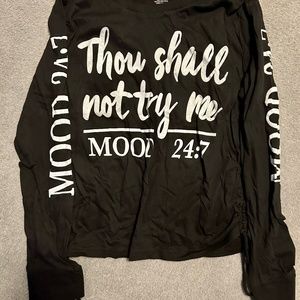 On Fire Plus Size Designed Shirt.